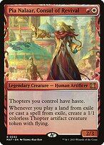 Pia Nalaar, Consul of Revival (Showcase) (MAT-092) - March of the Machine: The Aftermath: (Showcase)