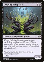 Gulping Scraptrap (ONE-096) - Phyrexia: All Will Be One Foil