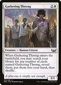 Gathering Throng (SNC-013) - Streets of New Capenna Foil