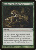 Howl of the Night Pack (SHM-119) - Shadowmoor Foil