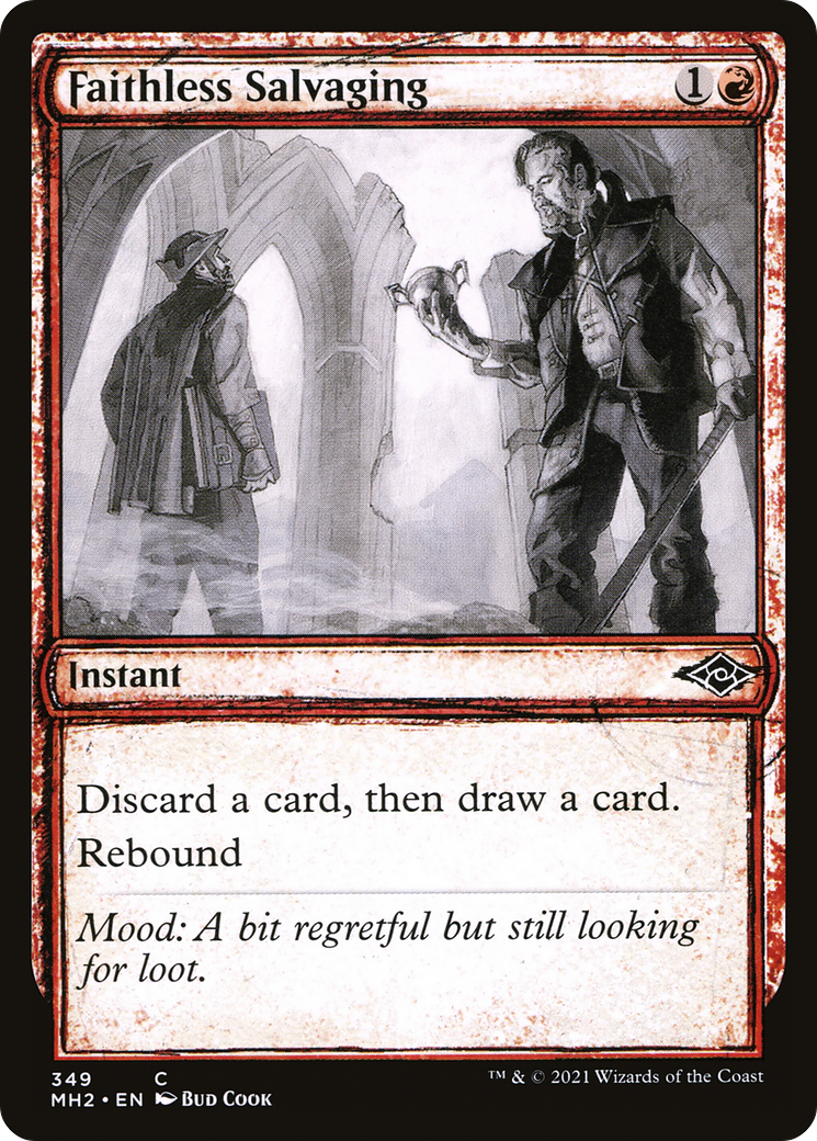 Faithless Salvaging (Showcase) (MH2-349) - Modern Horizons 2: (Showcase)