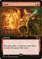 Wish (Extended Art) (AFR-382) - Adventures in the Forgotten Realms: (Extended Art)