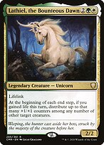 Lathiel, the Bounteous Dawn (CMR-285) - Commander Legends Foil