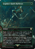 Legolas's Quick Reflexes (Borderless) (Surge Foil) (LTC-537) - Tales of Middle-earth Commander Foil