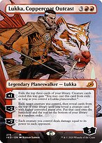 Lukka, Coppercoat Outcast (Borderless) (IKO-276) - Ikoria: Lair of Behemoths (Borderless)