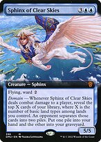 Sphinx of Clear Skies (Extended Art) (DMU-396) - Dominaria United: (Extended Art)
