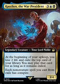 Rassilon, the War President (Extended Art) (Surge Foil) (WHO-1025) - Doctor Who: (Extended Art) Foil