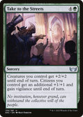 Take to the Streets (SNC-158) - Streets of New Capenna Foil