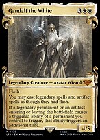 Gandalf the White (Showcase Scrolls) (LTR-470) - The Lord of the Rings: Tales of Middle-earth: (Showcase)