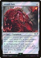 Assault Suit (Surge Foil) (40K-230) - Warhammer 40,000 Commander Foil