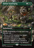 Sylvan Scavenging (Borderless) (FDN-342) - Foundations: (enchantment) Foil
