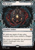 Mox Jasper (Showcase) (TDM-325) - Tarkir: Dragonstorm: (Showcase) Foil