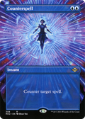 Counterspell (Borderless) (MH2-308) - Modern Horizons 2 (Borderless) Foil