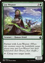 Ley Weaver (BBD-021) - Battlebond Foil