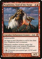 Purphoros, God of the Forge (LIST-THS-135) - The List: (enchantment)