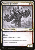 Rakdos Headliner (Showcase) (MH2-374) - Modern Horizons 2: (Showcase)