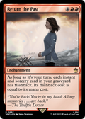 Return the Past (Surge Foil) (WHO-697) - Doctor Who Foil