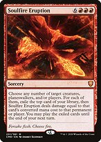 Soulfire Eruption (CMR-201) - Commander Legends Foil