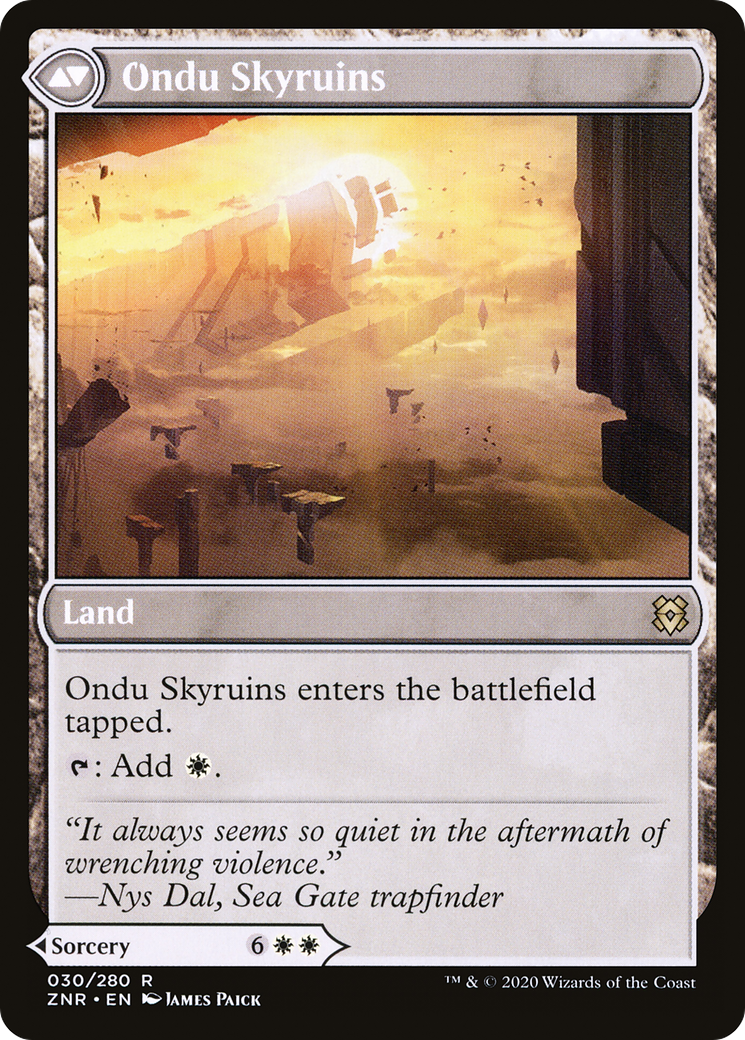 Ondu Inversion (LIST-ZNR-30) - The List