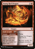 Young Red Dragon // Bathe in Gold (LIST-CLB-210) - The List