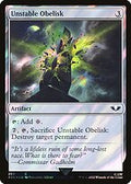 Unstable Obelisk (Surge Foil) (40K-260) - Warhammer 40,000 Commander Foil