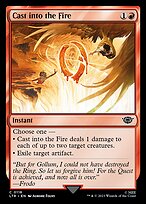 Cast into the Fire (LTR-118) - The Lord of the Rings: Tales of Middle-earth