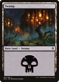 Swamp (261) (ELD-261) - Throne of Eldraine Foil