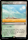 Sungrass Prairie (Surge Foil) (WHO-902) - Doctor Who Foil