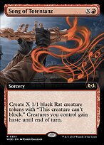 Song of Totentanz (Extended Art) (WOE-353) - Wilds of Eldraine: (Extended Art)