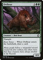 Owlbear (AFR-198) - Adventures in the Forgotten Realms
