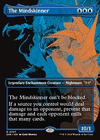 The Mindskinner (Showcase) (DSK-357) - Duskmourn: House of Horror (Borderless) Foil