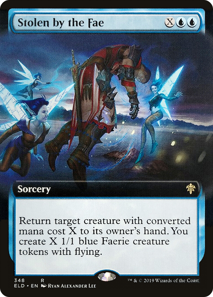 Stolen by the Fae (Extended Art) (ELD-348) - Throne of Eldraine: (Extended Art)