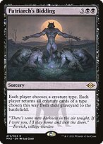 Patriarch's Bidding (MH2-275) - Modern Horizons 2 Etched Foil
