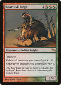 Boartusk Liege (SHM-202) - Shadowmoor Foil