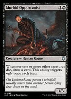 Morbid Opportunist (BLC-183) - Bloomburrow Commander