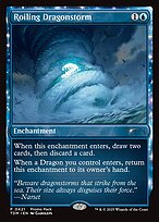 Roiling Dragonstorm (PPTDM-421) - Promo Pack: Tarkir: Dragonstorm Foil