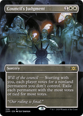 Council's Judgment (Borderless) (2XM-336) - Double Masters Foil