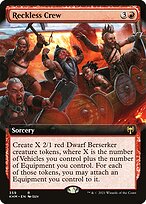 Reckless Crew (Extended Art) (KHM-359) - Kaldheim: (Extended Art)