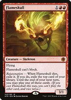 Flameskull (AFR-143) - Adventures in the Forgotten Realms Foil