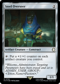 Steel Overseer (Surge Foil) (PIP-769) - Fallout Foil
