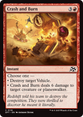 Crash and Burn (DFT-119) - Aetherdrift Foil