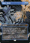 Mana Drain (Textured Foil) (OTP-067) - Breaking News (Borderless) Foil