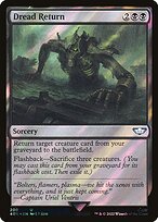 Dread Return (Surge Foil) (40K-200) - Warhammer 40,000 Commander Foil