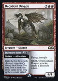 Decadent Dragon (PRE-223) - Wilds of Eldraine Promos Foil