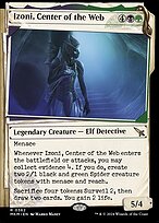 Izoni, Center of the Web (Showcase) (MKM-362) - Murders at Karlov Manor: (Showcase) Foil