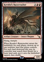 Krenko's Buzzcrusher (PPMKM-136) - Murders at Karlov Manor Promos Foil