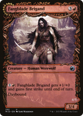 Fangblade Brigand (Showcase) (MID-292) - Innistrad: Midnight Hunt: (Showcase, Double Faced Transform)