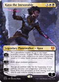 Kaya the Inexorable (Borderless) (KHM-288) - Kaldheim (Borderless) Foil