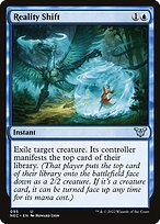 Reality Shift (NEC-095) - Neon Dynasty Commander
