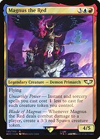 Magnus the Red (Surge Foil) (40K-131) - Warhammer 40,000 Commander Foil